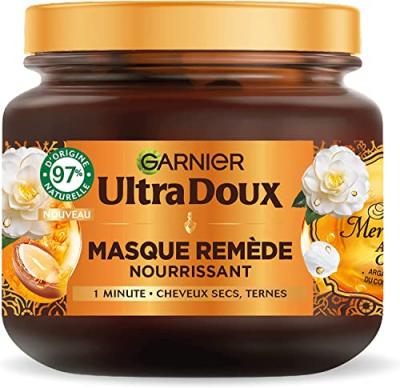 Garnier ultra doux masque rem}de nourrissant camelia argan 340ml