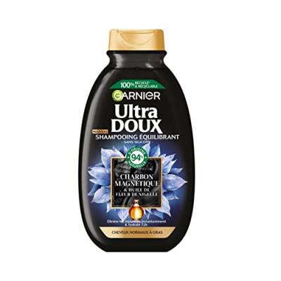 Garnier - Ultra Doux Charbon Magn&eacute;tique Shampooing Equilibrant 250 Ml
