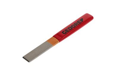 Burin &Agrave; Fente Plat Ovale Avec Manche En Plastique 240x26x7 Mm