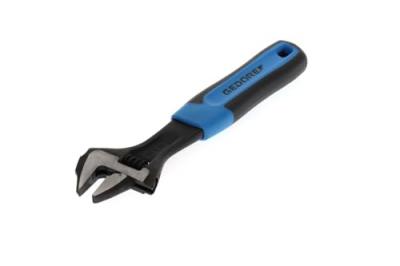 Cl&eacute; &Agrave; Fourche De 8" R&eacute;glable Phosphat&eacute;e Avec Poign&eacute;e En Plastique