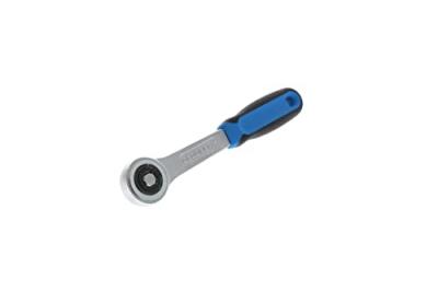 Gedore 2093Z-94 Cliquet r&eacute;versible 1/4 129 mm, Argent/Bleu/Noir