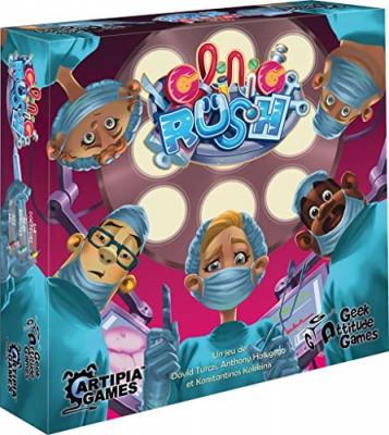 Jeu Geek Attitude Games Clinic Rush FR- - Jeu de societe