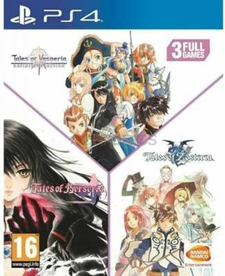 Ps4 Trilogie Tales Of Vesperia Et Zestiria Et Berseria