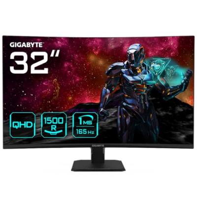 Ecran PC Gigabyte GS32QC 31.5"" CURVE QHD/165Hz/VA/1ms/HDR/FS-P#