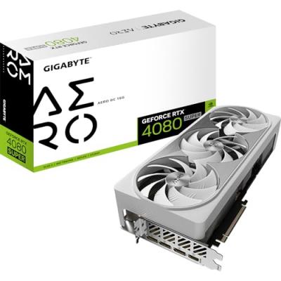 GIGABYTE - Carte Graphique - GeForce RTX 4080 SUPER AERO OC 16G