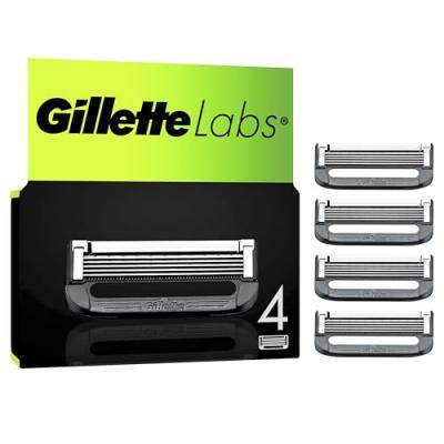 Rasoirs & lames Gillette Chargeur Skincare Labs 4 Recharges