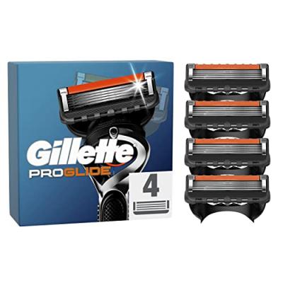 Gilette ProGlide Lames de rasoir pour hommes - 4 lames de recharge