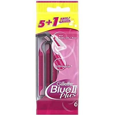 Lames d'&eacute;pilation jetables VENUS BLUE II PLUS 6 u