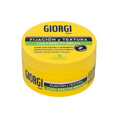Giorgi Line Fixation et effet brillant de la texture de la cire N3