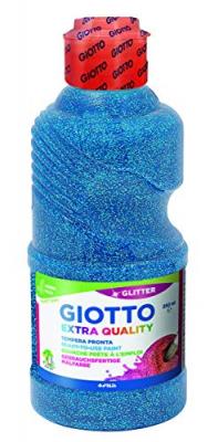 Giotto - Gouache paillet&eacute;e Giotto - Flacon 250 ml - bleu