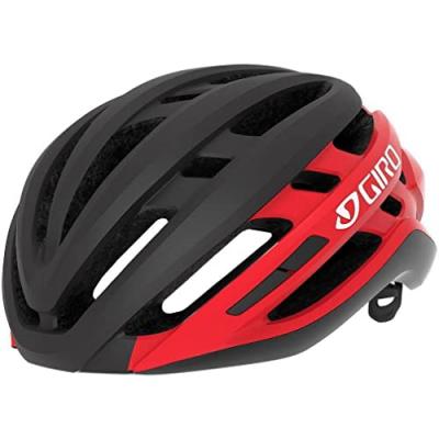 Casque Giro Agilis Mips - Noir / Rouge Clair - Taille 59/63 Cm
