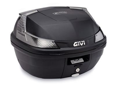 Givi B37NT Blade Tech Monolock Topcase avec Une Plaque, Noir
