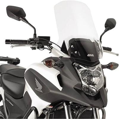 GIVI Pare-brise, Bulle moto et scooter, D1111ST sur&eacute;lev&eacute; transparent
