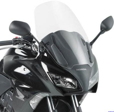 GIVI Pare-brise, Bulle moto et scooter, D320ST sur&eacute;lev&eacute; transparent