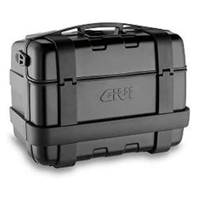 Givi Trekker 46 Valise Monokey avec Couverture, Aluminium Noir