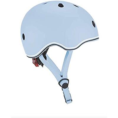 Globber - casque GOUP XXS/XS - Casque de protection pour les enfants et les tout-petits, Bleu Pastel