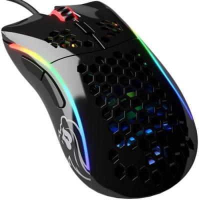 Souris Glorious PC Gaming Race Model D GLO-MS-DM-GB Filaire Ergonomique USB 2.0 6 Boutons Noir 