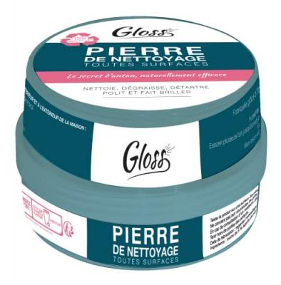GLOSS Pierre de Nettoyage Multiusage/Eponge 300 g