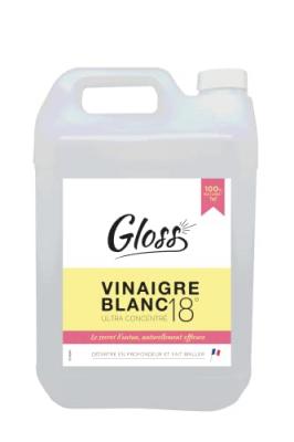 Vinaigre blanc ultra concentr&eacute; 18&deg; Gloss