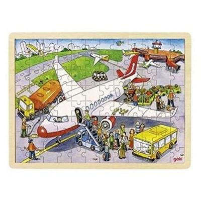 Goki Puzzle: l'a&eacute;roport le 96-Piece