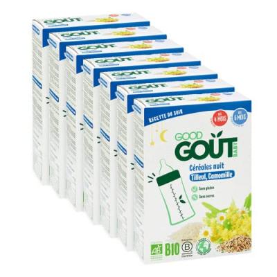 C&eacute;r&eacute;ales B&eacute;b&eacute; D&egrave;s 4 Mois Nuit Douce Bio Good Gout - La Bo&icirc;te De 200g