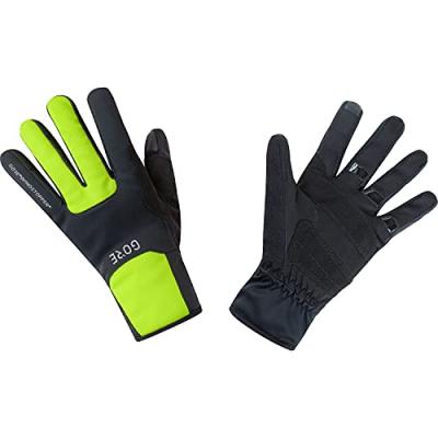 Gants Gore Wear M Windstopper (thermiques) - Black/Neon Yellow