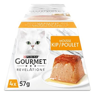 Lot Gourmet Revelations Mousseline 24 x 57 g - poulet