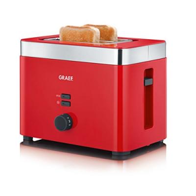 Grille-pain Graef TO63EU rouge acier inoxydable 