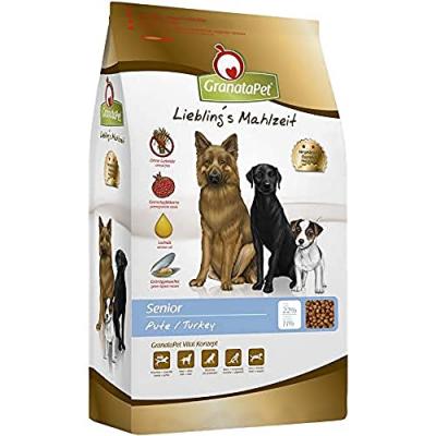 GranataPet Liebling's Mahlzeit Senior, dinde - lot % : 2 x 10 kg