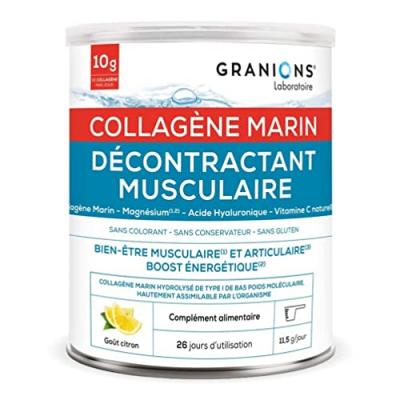 Granions Relajante Muscular Col&aacute;geno Marino Lim&oacute;n 300g