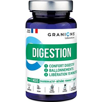 Granions Digestion Confort Digestif 60 comprim&eacute;s - Pot 60 comprim&eacute;s
