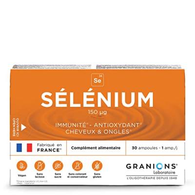 Compl&eacute;ment Alimentaire S&eacute;l&eacute;nium Granions - La Bo&icirc;te De 30 Ampoules