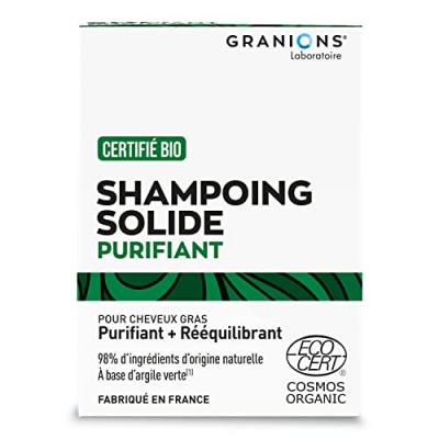 Granions Shampoing Solide Purifiant Pain de 80 g - Pain 80 g