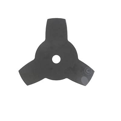 Lame 3 dents pleine 255mm UNIVERSELLE pour d&eacute;broussailleuse