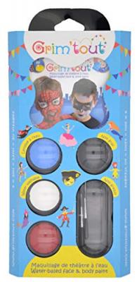 Maquillage Palette 4 couleurs : Super H&eacute;ros Chauve-souris