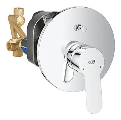 BauEdge Mitigeur Bain/Douche, avec levier, Chrome (MitigeurBD3)