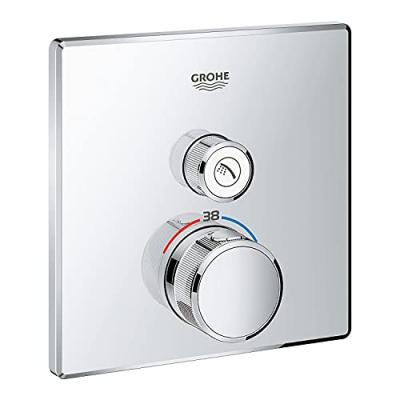 Grohe Grohtherm SmartControl Thermostat avec robinet d&acute;arr&ecirc;t, 29123000,