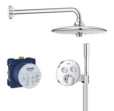 Grohtherm SmartControl Set de douche 260 mm (34744000) - Grohe