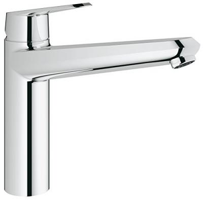 GROHE Eurodisc Cosmopolitan Robinet de cuisine avec bec bas chrome