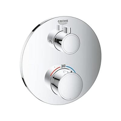 Plaque thermostatique pour douche avec deux voies Grohtherm Grohe