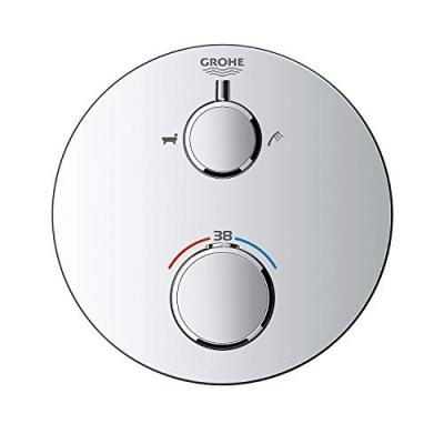 GROHE 24077000 Mitigeur Bain Douche encastr&eacute;, Chrom&eacute;, mit Umstellung