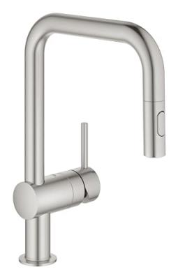 Grohe Minta Robinetterie de cuisine avec bec extractible, 32322DC2