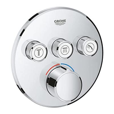 GROHE - Mitigeur encastr&eacute; 3 sorties Grohtherm SmartControl 