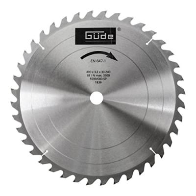 G&uuml;de Carbide lame 400&nbsp;X 30&nbsp;X 2, 2&nbsp;mm avec 40&nbsp;dents