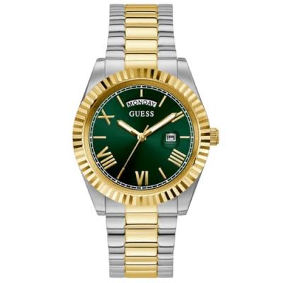 Montre Mens dress Vert GW0265G8 Gris Guess