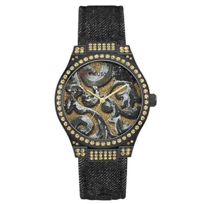 Guess Ladies Baroque Watch Noir