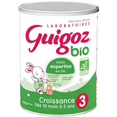 Guigoz Bio Lait Croissance 3&egrave;me Age 800g