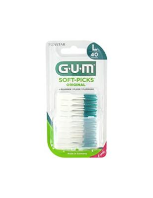 Gum Brossette Interdentaire Soft-Picks Original Medium 100 unit&eacute;s