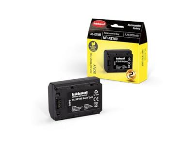 Hahnel Batterie Type Sony NP-FZ100 pour Hybride Sony A9/A7R III/A7III