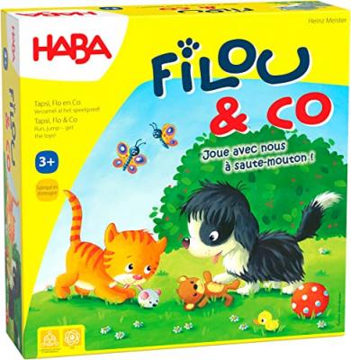 HABA Filou & Co soci&eacute;t&eacute; Enfant-Un Jeu de d&eacute; et de Collecte-3 Ans et plus-307026, 307026, Color&eacute;